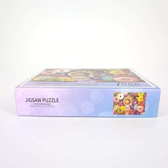 Donuts 1000 Piece Jigsaw Puzzle and Poster by Nattork High Quality Puzzles - GUC - Picture 5 of 13